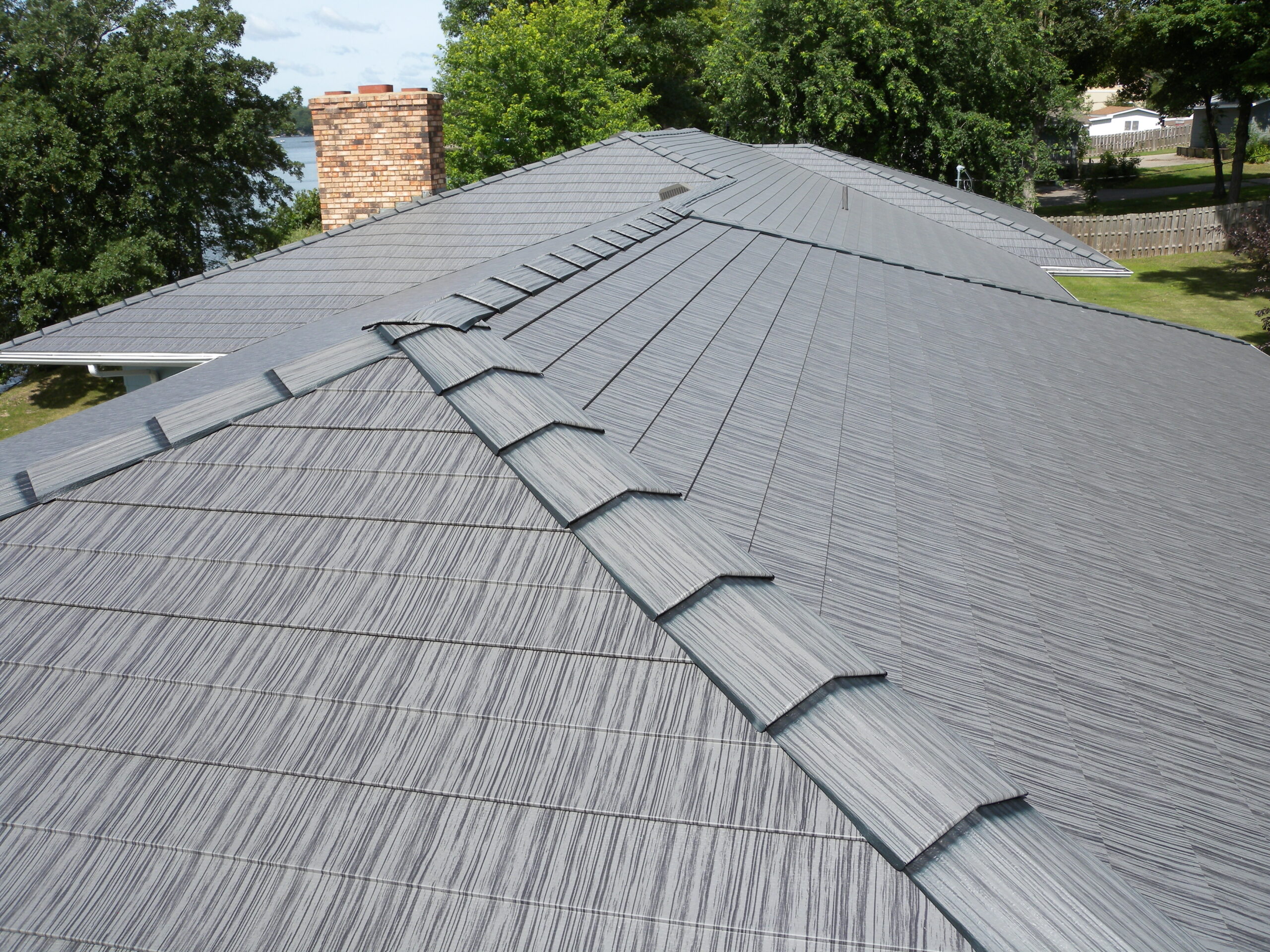 metal roof finish